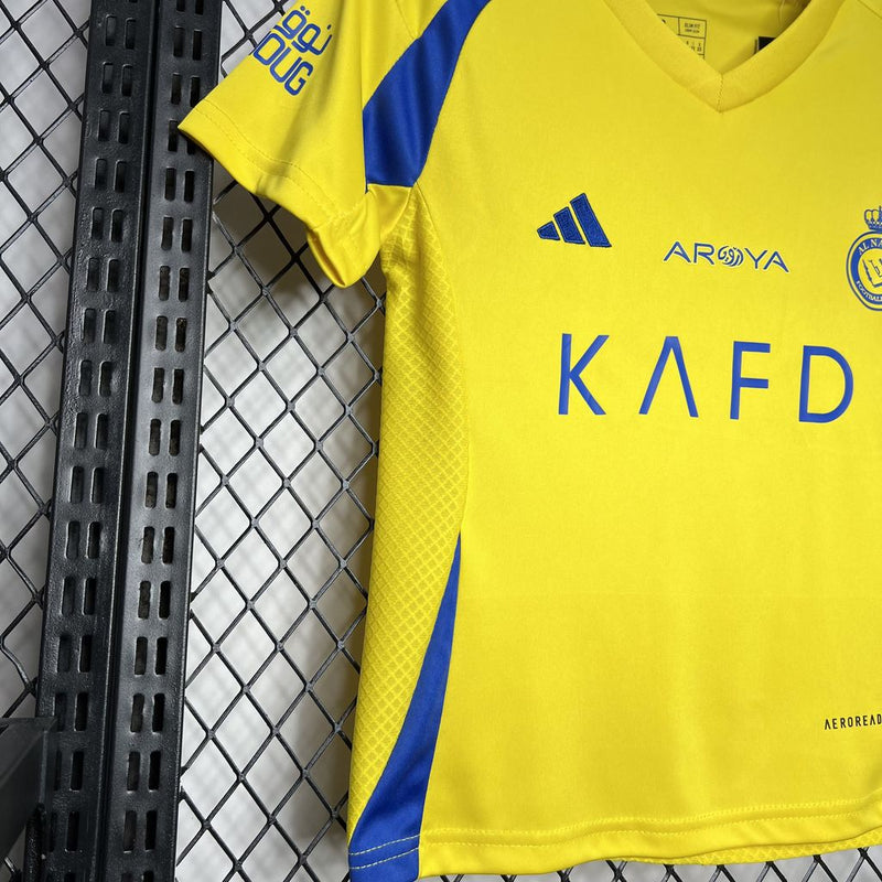 Conjunto Infantil Al-Nassr 2024/25 - Home