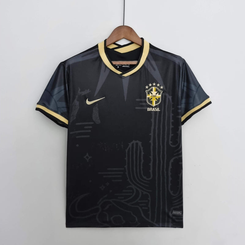 Camisola Seleção Brasil 2022/22 Edição Limitada Preta