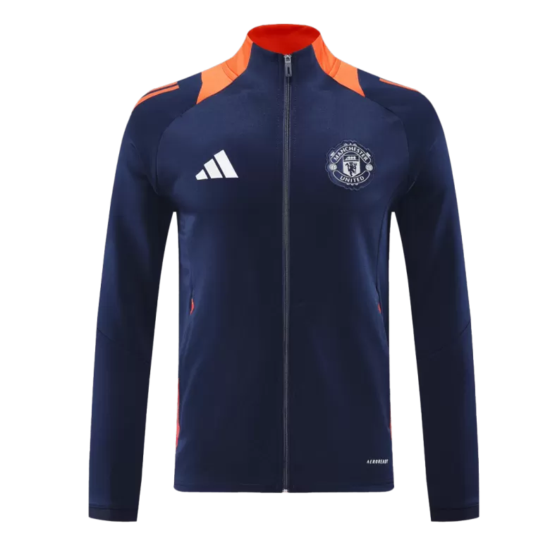 Conjunto de Treino Manchester United 2024-25 - Casaco sem Capuz