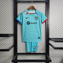 Conjunto Infantil Barcelona 2023/24 - Terceira