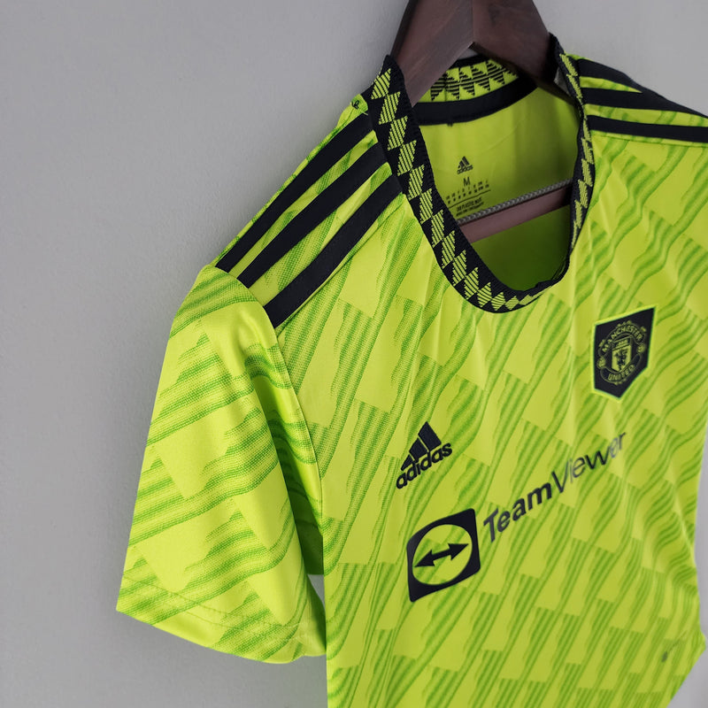 Camisola Feminina Manchester United 2022/23 Terceira