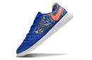 Chuteira Futsal Nike Lunar Gato IC - Azul, laranja e Dourada