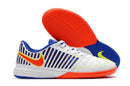 Chuteira Futsal Nike Lunar Gato IC Branca, Azul e Laranja