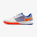 Chuteira Futsal Nike Lunar Gato IC Branca, Azul e Laranja