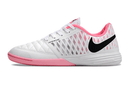 Chuteira Futsal Nike Lunar Gato IC - Branco e Rosa