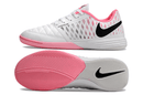Chuteira Futsal Nike Lunar Gato IC - Branco e Rosa