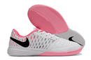 Chuteira Futsal Nike Lunar Gato IC - Branco e Rosa