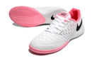 Chuteira Futsal Nike Lunar Gato IC - Branco e Rosa