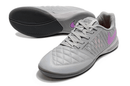 Chuteira Futsal Nike Lunar Gato IC - Cinza e Roxa