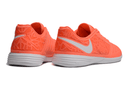 Chuteira Futsal Nike Lunar Gato IC - Laranja e Branca