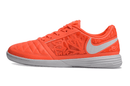 Chuteira Futsal Nike Lunar Gato IC - Laranja e Branca