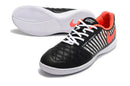 Chuteira Futsal Nike Lunar Gato IC Preta, Laranja e Branca