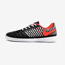 Chuteira Futsal Nike Lunar Gato IC Preta, Laranja e Branca