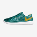 Chuteira Futsal Nike Lunar Gato IC - Turquesa e Dourada