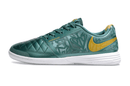 Chuteira Futsal Nike Lunar Gato IC - Turquesa e Dourada