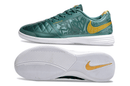 Chuteira Futsal Nike Lunar Gato IC - Turquesa e Dourada
