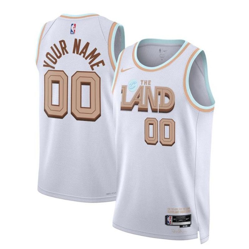 Camisola NBA Cleveland Cavaliers - Edição Cidade 2023 - Branco