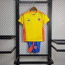 Conjunto Infantil Seleção Colômbia 2024/25 - Home