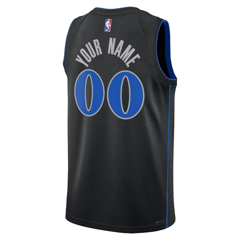 Camisola NBA Dallas Mavericks - 23/24 - Preto - Edição Cidade