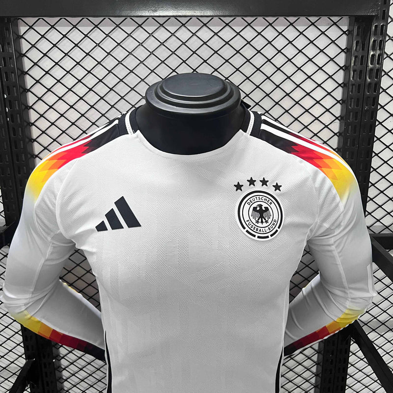 Camisola Manga Comprida Alemanha 2024 Principal Versão Jogador