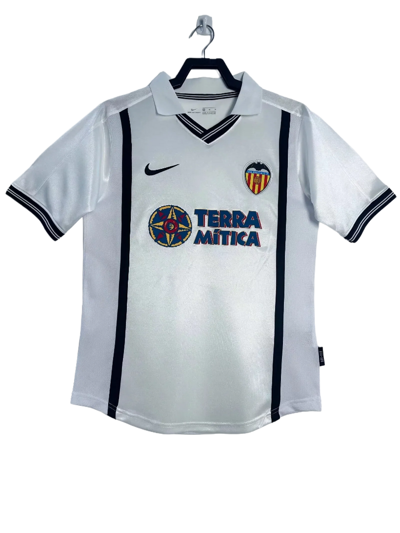 Camisola Valência 00/01 I Home - Versão Retrô