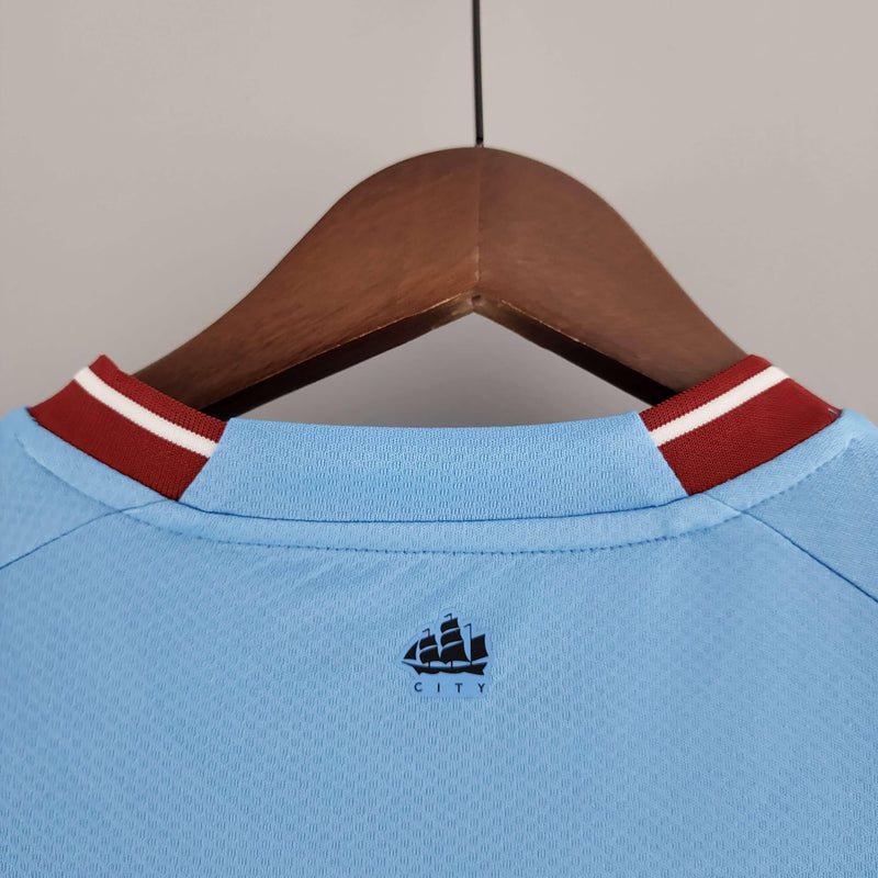 Camisola Manchester City 2022/23 Home