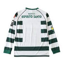 Camisola Manga Longa Retro Sporting I 2002/2003 - Verde e Branco