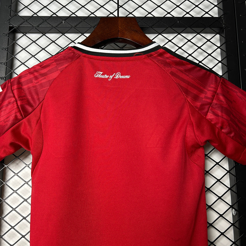 Conjunto Infantil Manchester United 2025/26 - Home