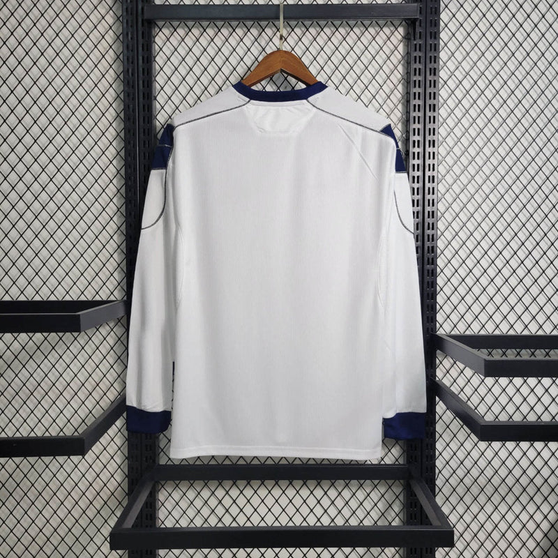 Camisola Retrô Manga Comprida Manchester United 2000-01 Away