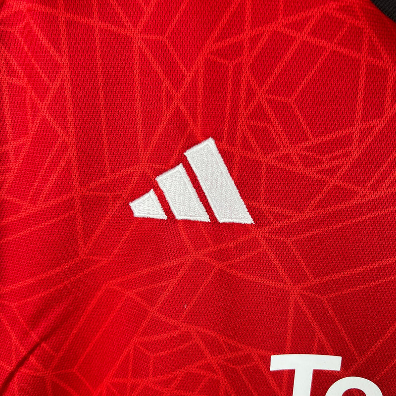 Camisola Feminina Manchester United 2023/24 Home