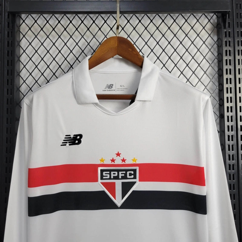 Camisola Manga Comprida São Paulo 2024-25 Principal Versão Adepto