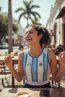 Imagem lifestyle UGC do top Argentina