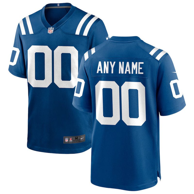Camisola NFL Royal Personalizada - Indianapolis Colts