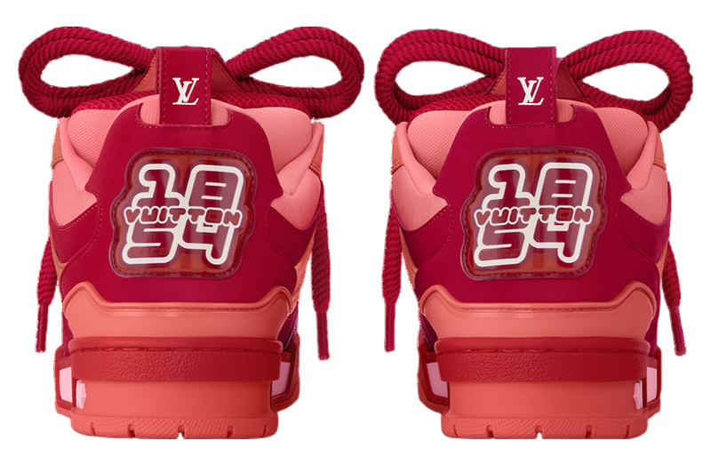 LOUIS LV SKATE SNEAKER RED
