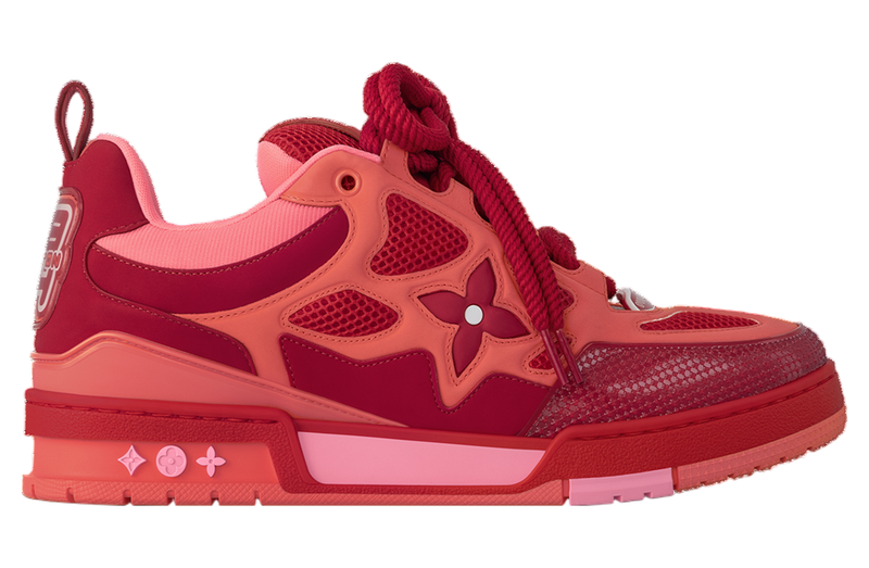 LOUIS LV SKATE SNEAKER RED