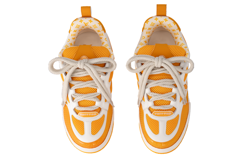 LOUIS VUITTON LV SKATE WHITE / YELLOW