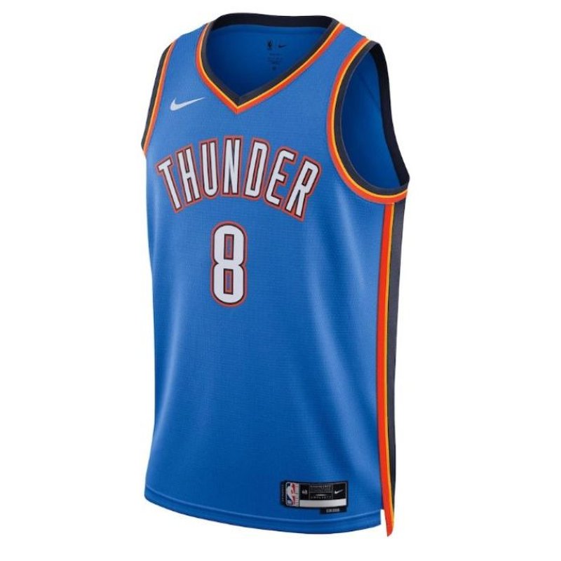 Camisola NBA Jalen Williams - Oklahoma City Thunder - Edição Ícone 2023 - Azul