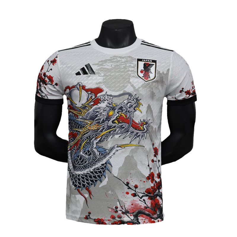 Camisola Japão 2025 Edição Especial Branca - Versão Jogador
