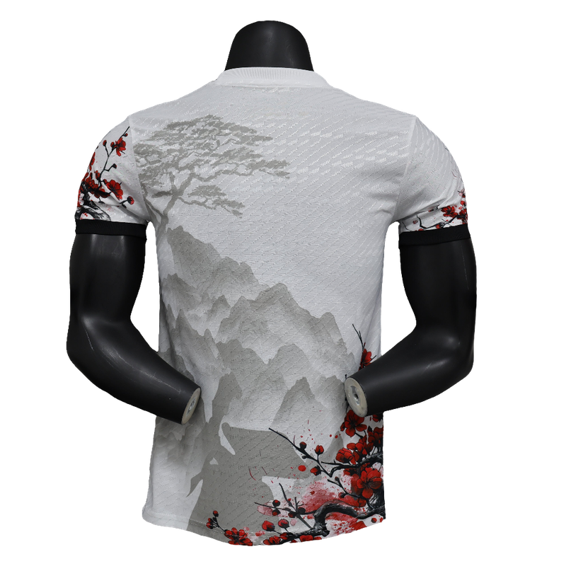 Camisola Japão 2025 Edição Especial Branca - Versão Jogador