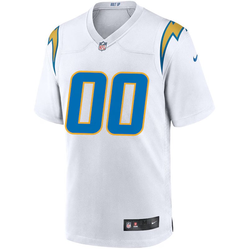 Camisola NFL Personalizada - Los Angeles Chargers - Branco