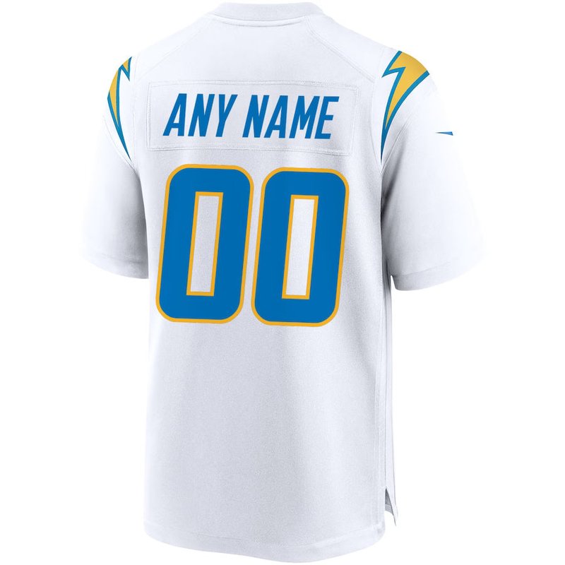Camisola NFL Personalizada - Los Angeles Chargers - Branco