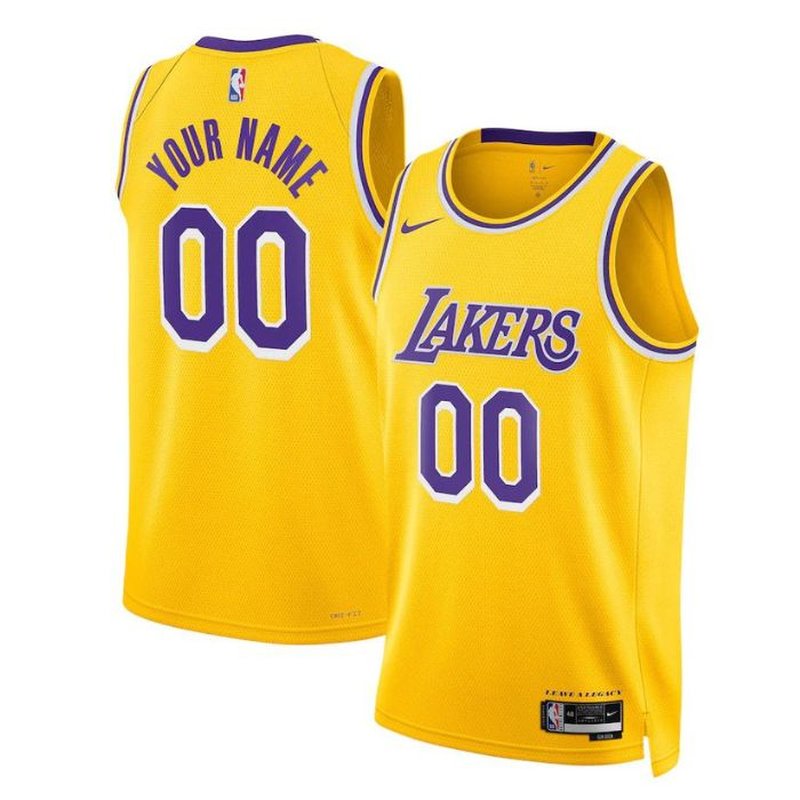 Camisola NBA Los Angeles Lakers - Edição Ícone 2023 - Dourado