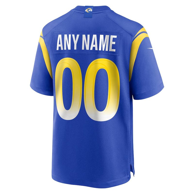 Camisola NFL Royal Personalizada - Los Angeles Rams