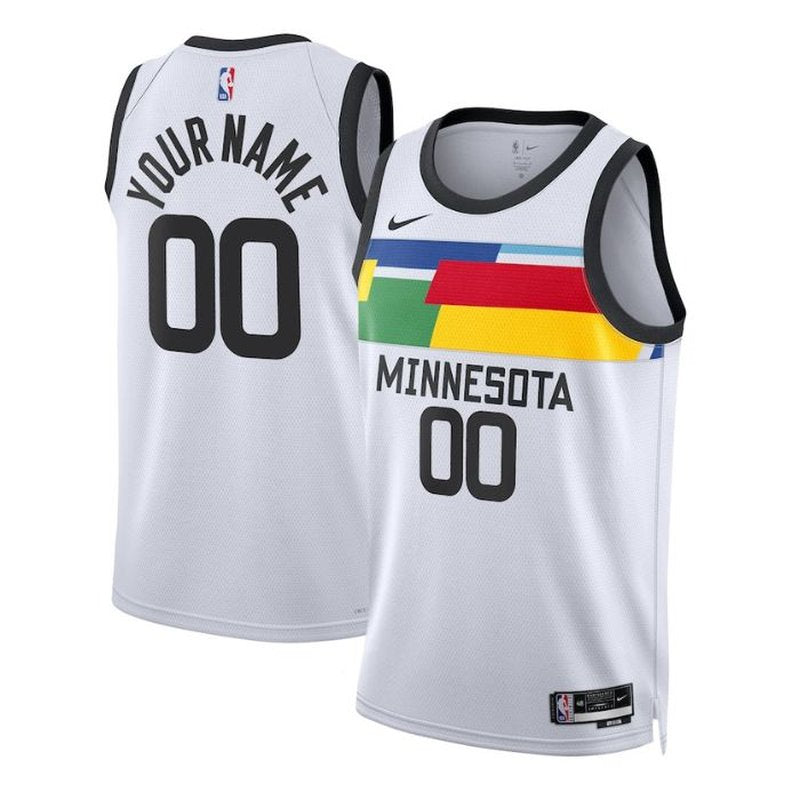 Camisola NBA Minnesota Timberwolves - Edição Cidade 2023 - Branco