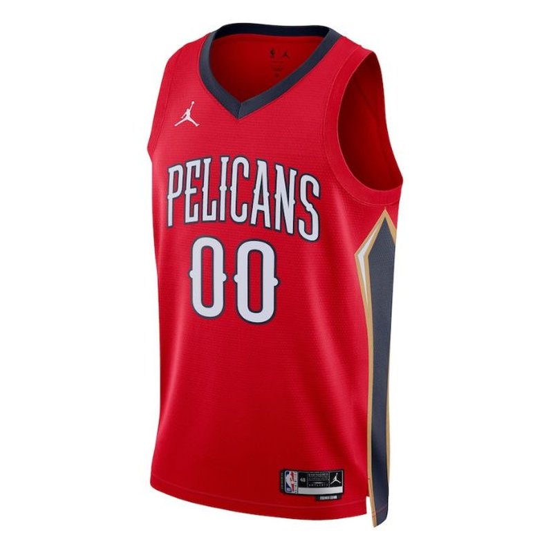 Camisola NBA New Orleans Pelicans - Edição Statement 2023 - Vermelho