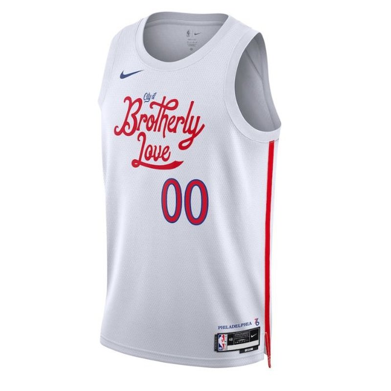 Camisola NBA Philadelphia 76ers - Edição Cidade 2023 - Branco