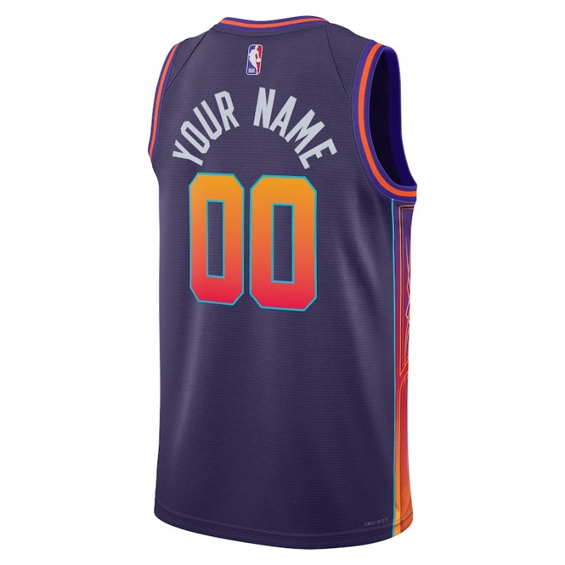 Camisola NBA Phoenix Suns - 23/24 - Roxo - Edição Cidade