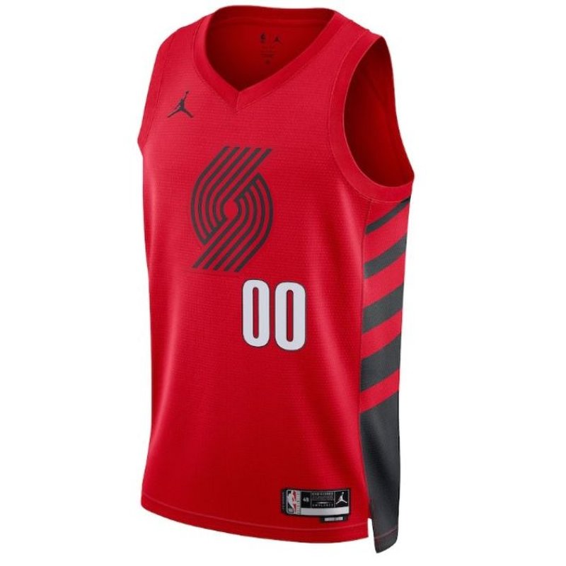 Camisola NBA Portland Trail Blazers - Edição Statement 2023 - Vermelho