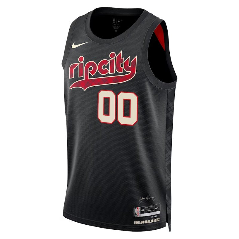 Camisola NBA Portland Trail Blazers - 23/24 - Preto - Edição Cidade