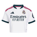 Camisola Curta / Top Feminino Real Madrid 2026/27 - Home